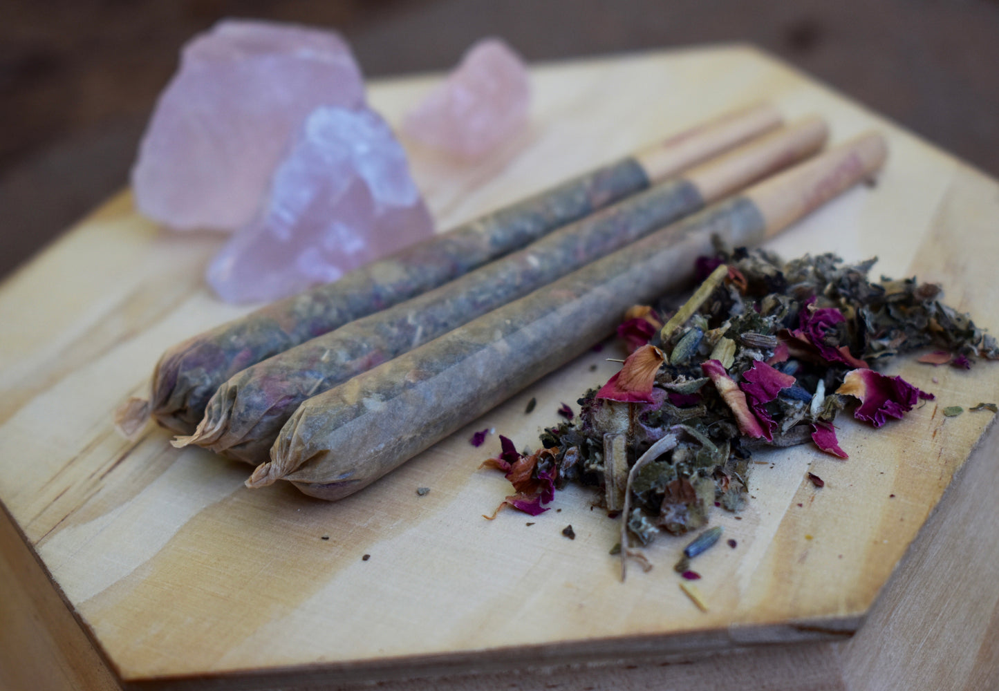 DIVINE ❊ Herbal Smoke Wands for Sacred Feminine Energy